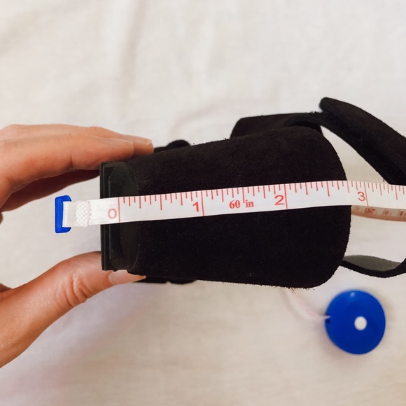 Pedro García Fiona Wedge Sandal Black Suede 36.5 - Picture 16 of 16